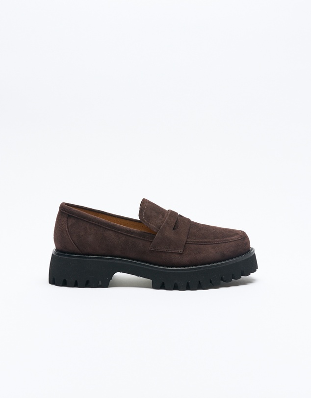 Walnut Melbourne - Coco Leather Loafer