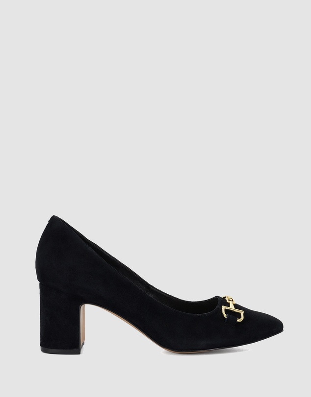 Dune London - Accurate - Black Suede