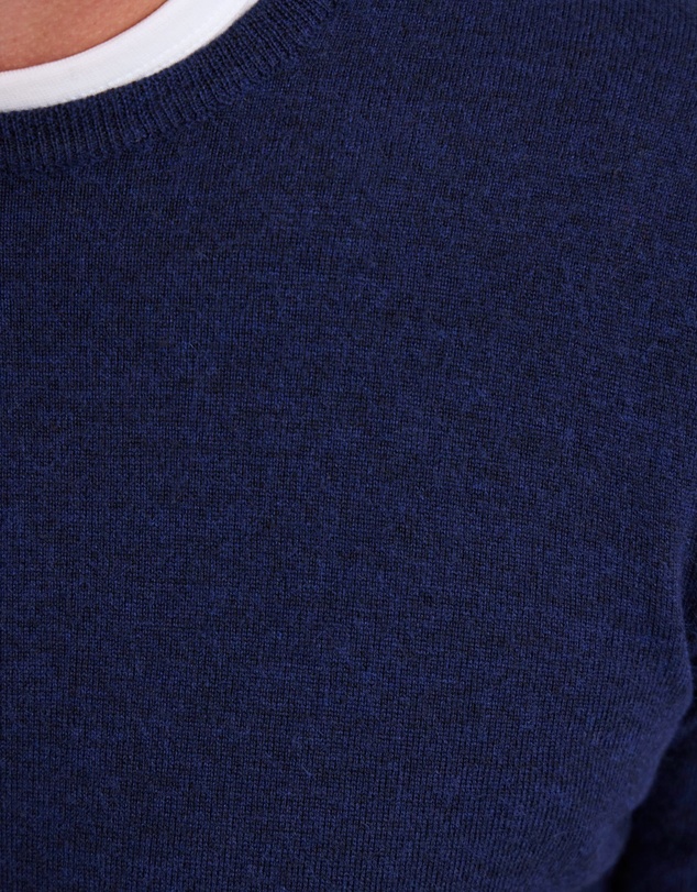 Oxford - Crew Neck Pure Merino Wool Pullover