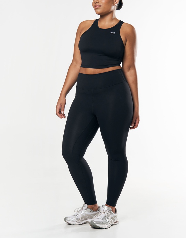 STAX. - Cropped Tank  NANDEX™ - Black 