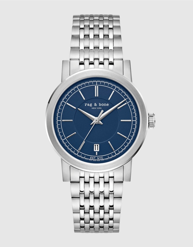 rag & bone - Reign Classic Blue Dial Mens Watch