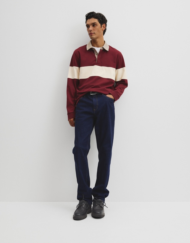 Country Road - Australian Cotton Panel Rugby Polo