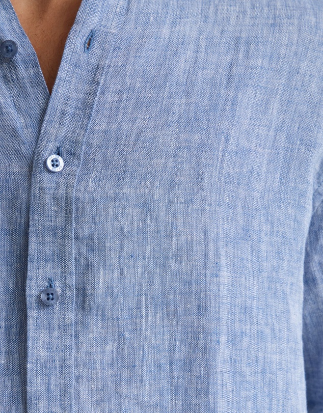 Oxford - Cooper Organic Linen Shirt Long Sleeve