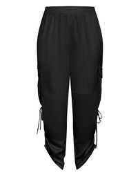 City Chic - Cargo Castle Satin Pant