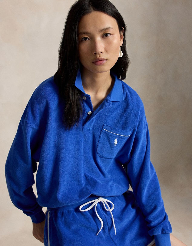 Polo Ralph Lauren - Terry Long-Sleeve Polo Shirt