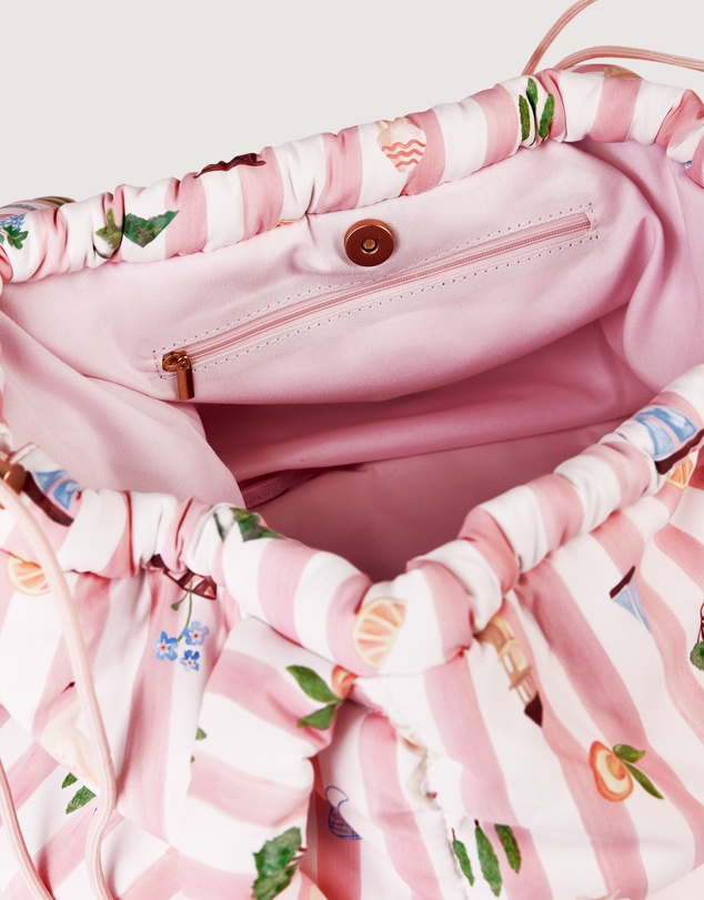 The Somewhere Co - Boat Days Marshmallow Midi Tote