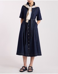David Lawrence - Mateo Denim Shirt Dress