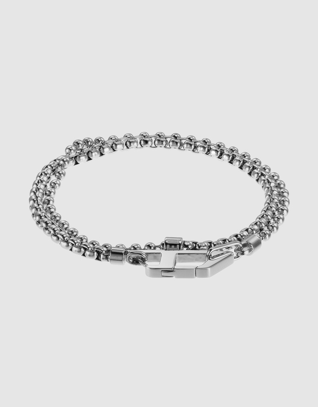 Diesel - Steel Silver Tone Bracelet