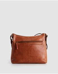 Evity - Maya Leather Large Crossbody Bag