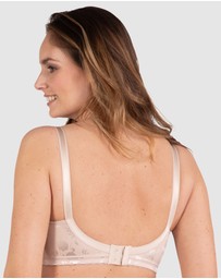 Naturana - Wide Strap Wireless Minimiser Bra
