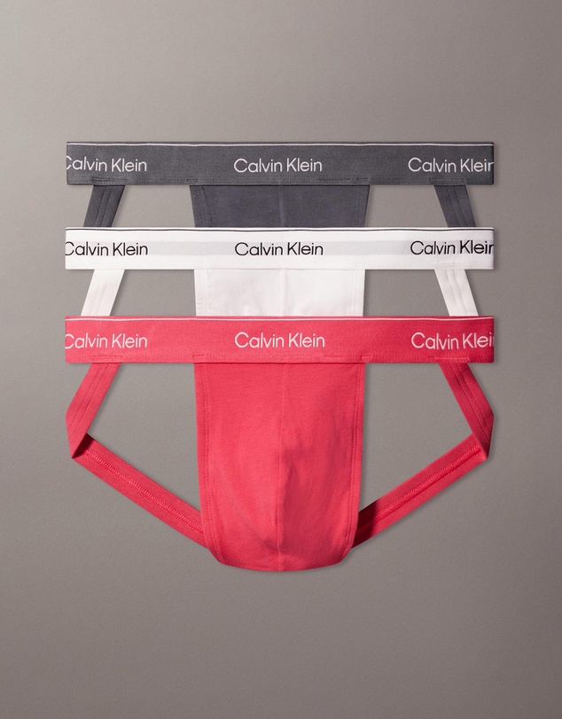 Calvin Klein - Icon Cotton Stretch 3 Pack Jock Straps