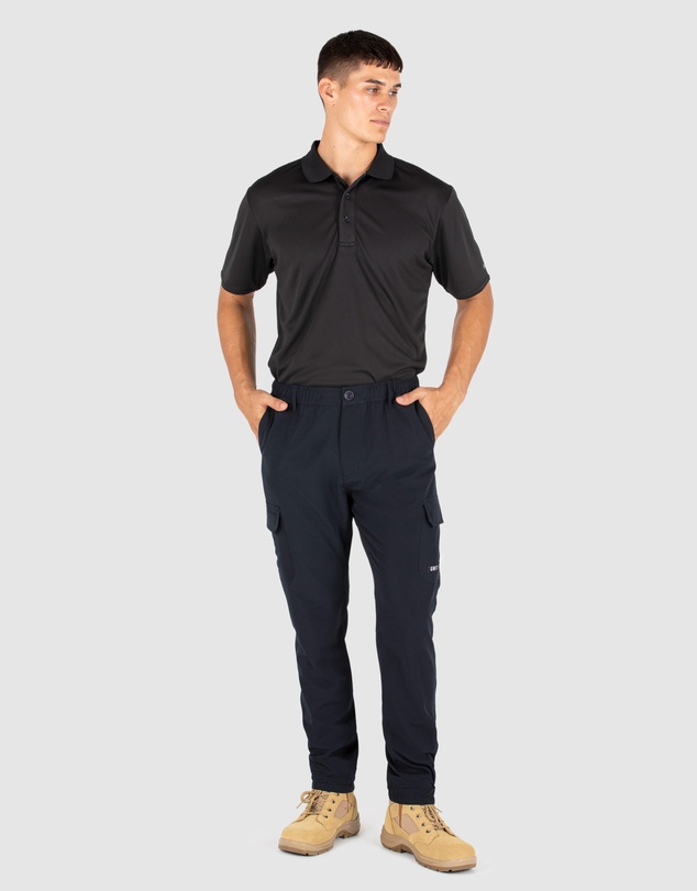 UNIT Workwear - UNIT Mens Cuffed Cargo Flexlite Utility Pants