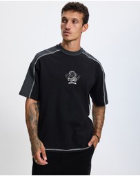 Thrills - Sting Of Defeat Panel Box Fit Oversize Tee