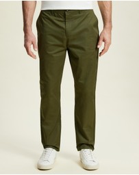 AERE - Straight Leg Recycled Cotton Chinos