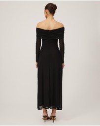 Tussah - Mia Off Shoulder Midi Dress