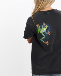 Vintage by The Real Deal - Pre Loved - Vintage 1991 Frog Wildlife Tee