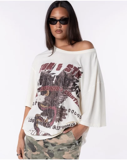 JGR & STN - Off Duty Oversized T-Shirt