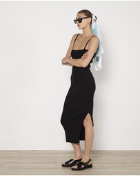Cirkular - Pre-Loved - Anna Quan Ribbed Knit Pencil Dress