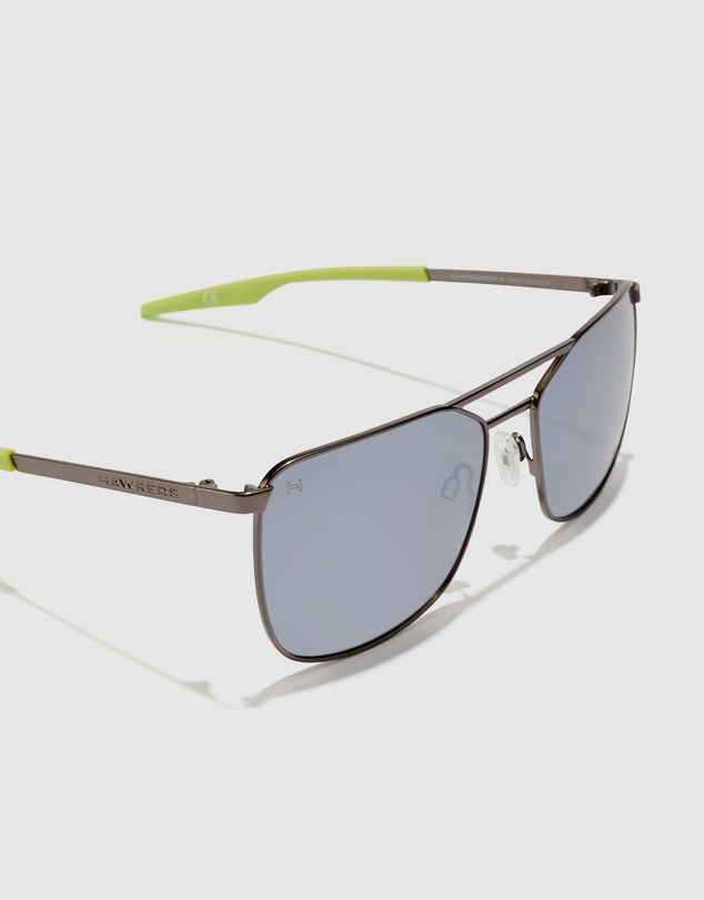 Hawkers Co - HAWKERS - Polarized Gun Metal Chrome SENSE Sunglasses for Men and Women UV400