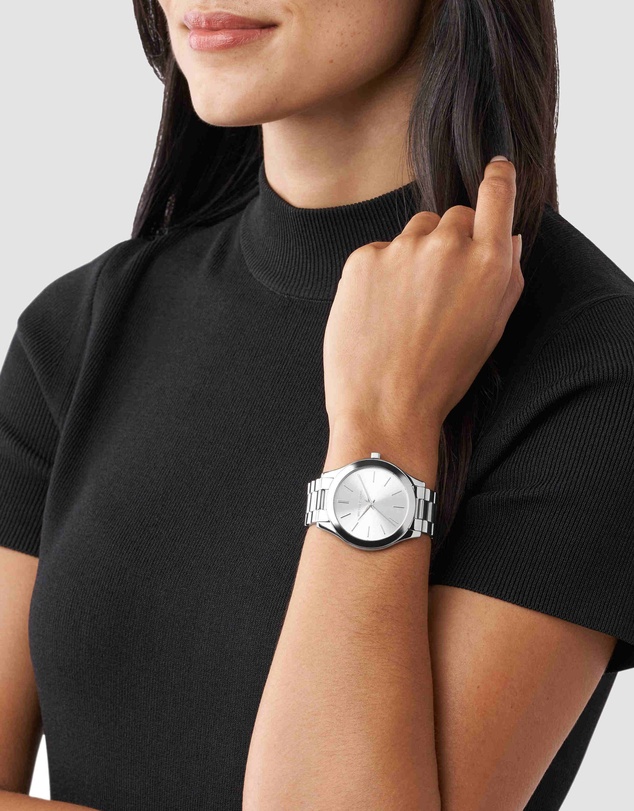 Michael Kors - Slim Runway Silver-Tone Analogue Watch MK3178