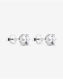 Michael Hill - Stud Earrings with Cubic Zirconia in Sterling Silver
