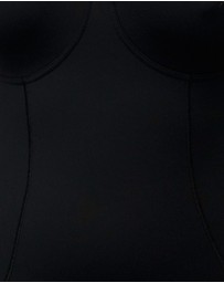 Naturana - Wirefree Opaque Shaping Bodysuit With Mesh