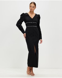 Honey and Beau - Romantic Flower Maxi Dress