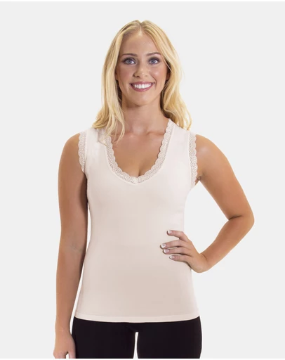 B Free Intimate Apparel - Cotton Rich Tank Top - 2 Pack
