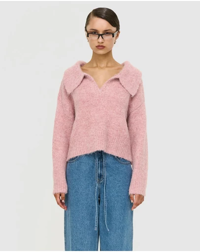 Staple the Label - Cleo Polo Jumper