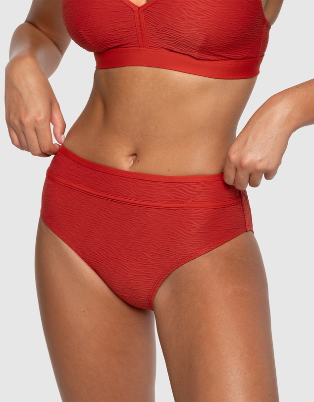 Nip Tuck Swim - Parvati Maevis High Waist Bind Bikini Pant