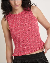 Insight - Molly Shirred Top