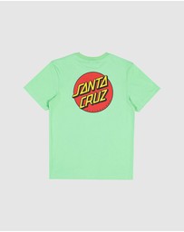 Santa Cruz - Classic Dot Chest Tee - Teens