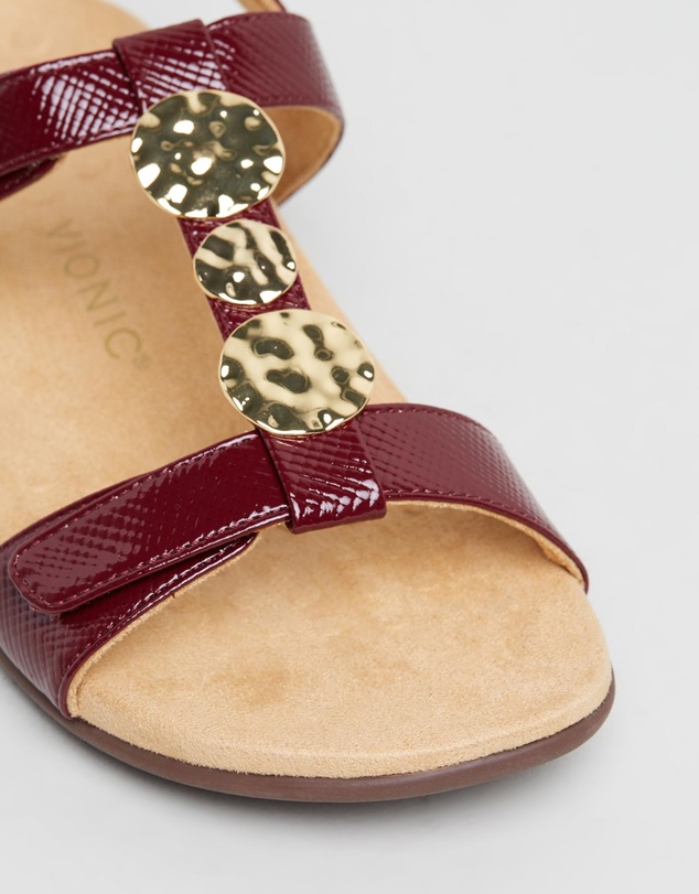 Vionic - Farra Adjustable Sandal - Fig Lizard