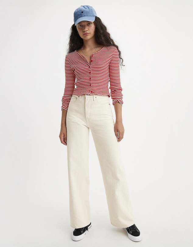 Levis Ribcage Wide Leg Jean - Far and Wide - 24