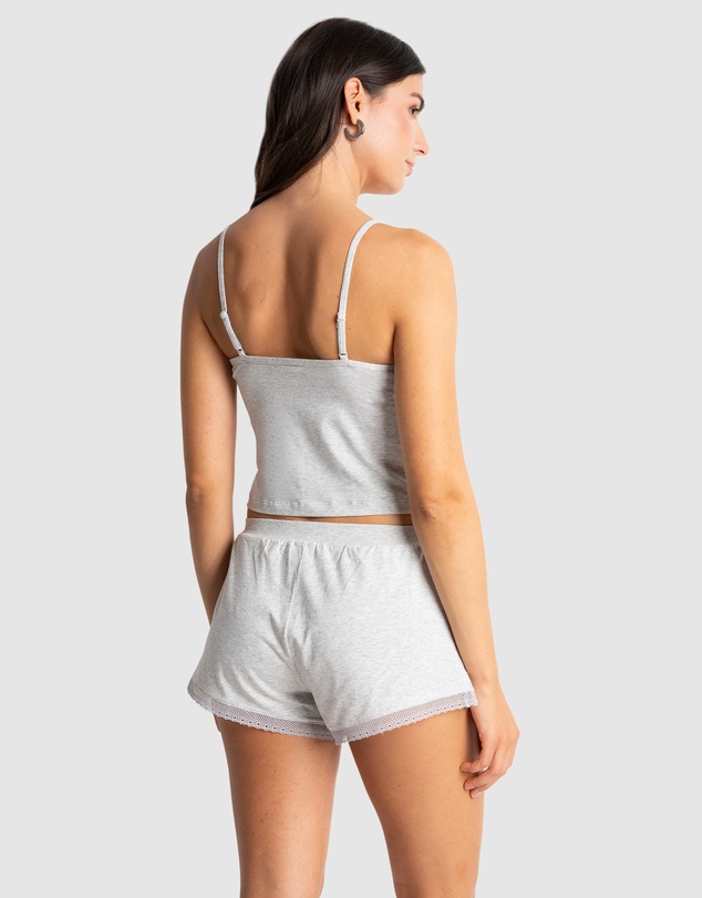 Passionata - Charlotte Cotton & Modal Cropped Cami Top