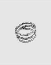 Haze & Glory - ICONIC EXCLUSIVE - Ring Comes Around Goes Around in Sterling Silver