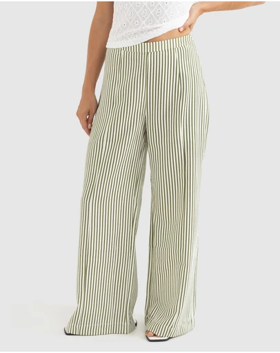 Rhythm - Cove Stripe Wide Leg Pants