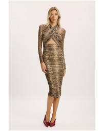 Bardot - Aliyah Printed Midi Dress