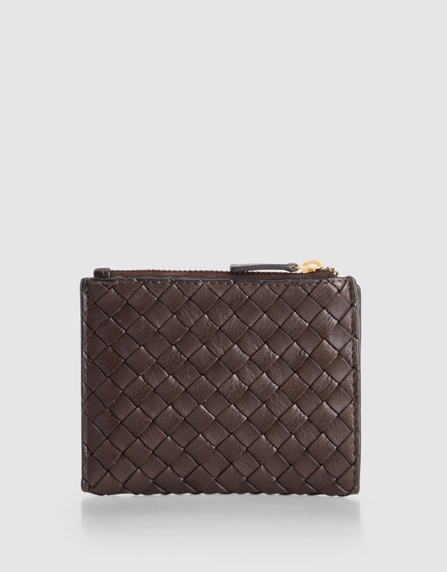 Evity - RFID Margo Leather Weave Wallet
