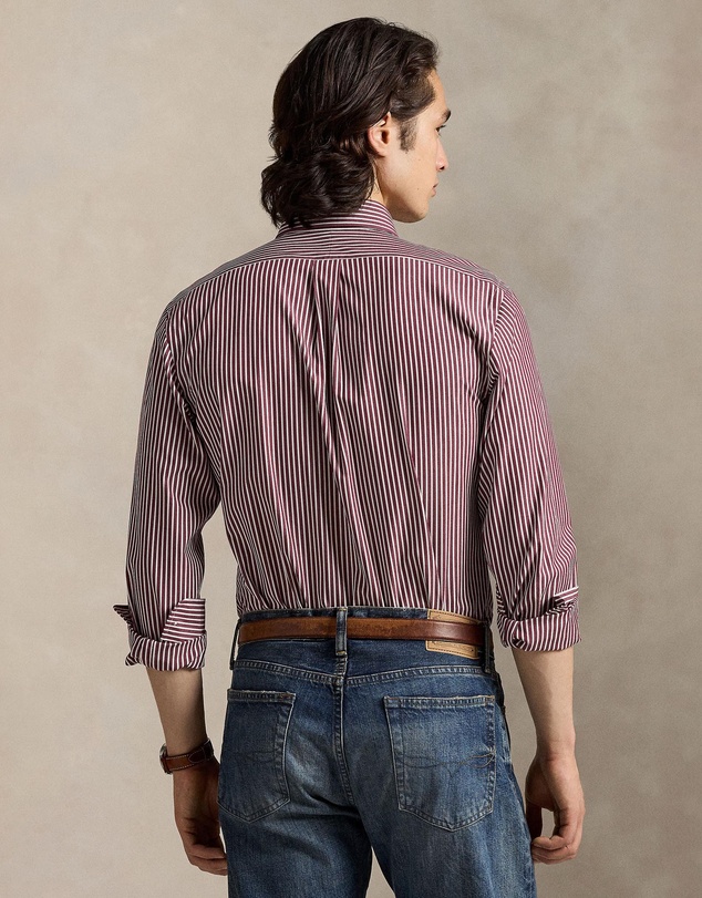 Polo Ralph Lauren - Custom Fit Striped Stretch Poplin Shirt