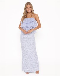 Petal & Pup - Taelya Flounce Top - Blue