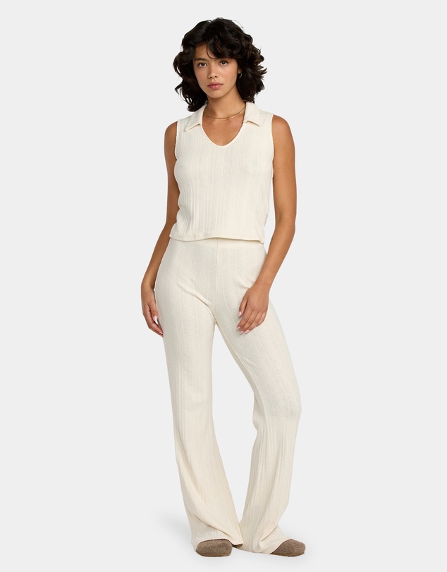 RVCA - Womens Ava Polo Tank Top