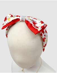 Claris The Chicest Mouse In Paris By Pink Poppy - Claris Fashion Holiday Heist Bow Headband