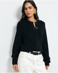 AERE - Tola Cotton Cashmere Cardigan