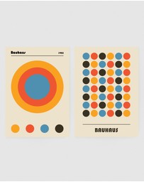 Inka Arthouse - Bauhaus Set of 2 Art Prints