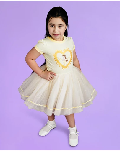 Rock Your Kid - Disney Princess Belle of the Ball Dress - ICONIC EXCLUSIVE - Kids-Teens