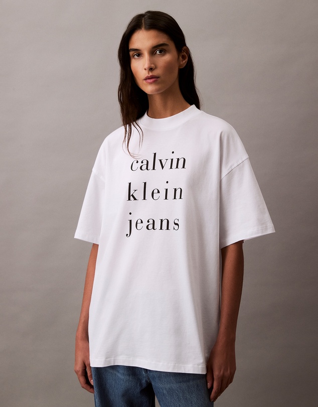 Calvin Klein Jeans - Spaced Logo Graphic Relaxed T-Shirt