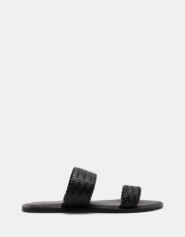 Just Because - Tonga Leather Flat Sandals