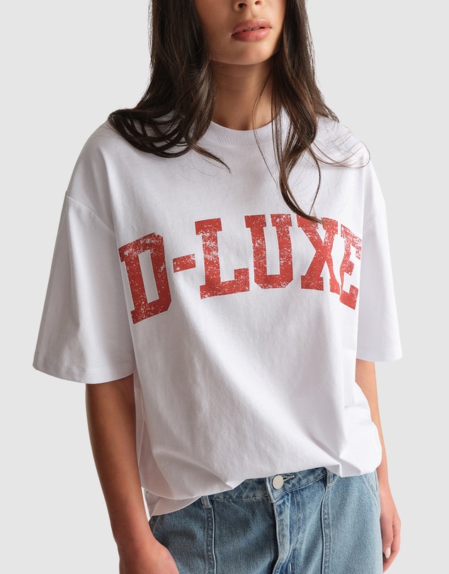Decjuba - D-Luxe Distressed Logo Tee