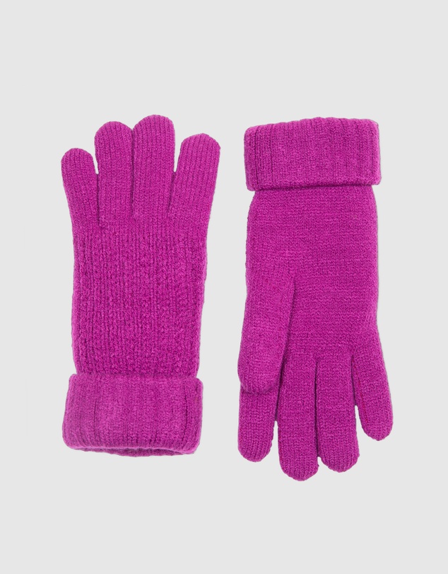 DENTS - Ribbed Knit Gloves